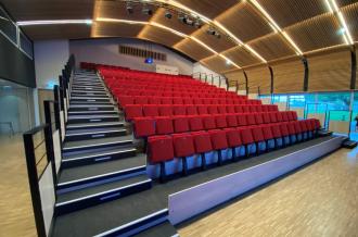 gradins salle Le Chai