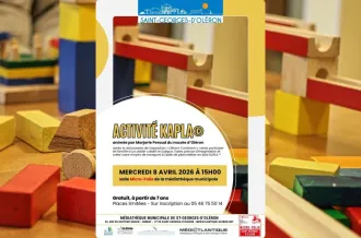 Activité Kapla© animée par animée par Marjorie Peraud du musée d’Oléron_Saint-Georges-d'Oléron