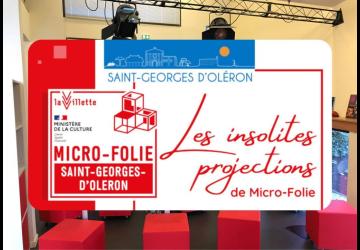 Insolite projection jeunesse à Micro-Folie de Saint-Georges d'Oléron