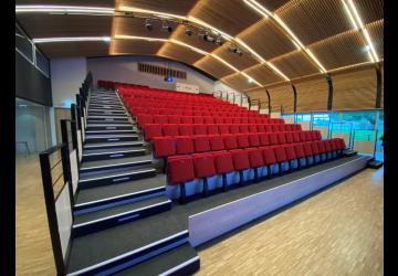 gradins salle Le Chai