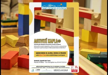 Activité Kapla© animée par animée par Marjorie Peraud du musée d’Oléron_Saint-Georges-d'Oléron